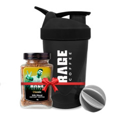 Deals, Discounts & Offers on  - Rage Coffee Silk Blend Classic 60 GMs + Multi-purpose Shaker | Ideal
