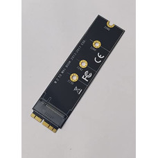 Deals, Discounts & Offers on  - Syscom M.2 Nvme Ssd Convert Adapter Card For Upgrade Macbook Air And Pro Nvme/Ahci Ssd Upgraded Kit For A1465 A1466 A1398 A1502 (2013-2017), USB Type C