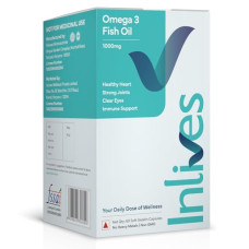 Deals, Discounts & Offers on  - inLives Fish Oil Capsule For Men And Women, 60 Omega 3 Fish Oil Capsules (1000mg Omega 3 with 180 mg EPA & 120 mg DHA),