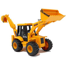 Deals, Discounts & Offers on  - PRIME DEALS 2 In 1 Bulldozer And Excavator Construction Toy Vehicle - Yellow (Bulldozer And Excavator), Kid