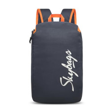 Deals, Discounts & Offers on Backpacks - Skybags Casual Daypack 15L With Spacious Compartment, Webbing Grab Handle & Highlight Zippers| Navy Blue | Klik