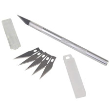Deals, Discounts & Offers on  - GLUN Detail Pen Knife With 5 Interchangeable Sharp Blades For Carving & Mat Cutting