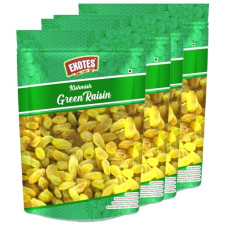 Deals, Discounts & Offers on  - Exotes Green Raisins (Kishmish),, 4 X 250 g
