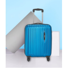 Deals, Discounts & Offers on  - SAFARISmall Cabin Suitcase (56 cm) 4 Wheels - GLIMPSE - Blue