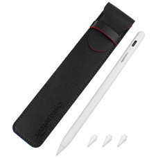 Deals, Discounts & Offers on  - Amazon Basics 2nd Gen Stylus Pen ONLY for IPAD | Supports Palm Rejection, Tilt Sensor, Precise for Writing/Drawing|