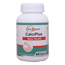Deals, Discounts & Offers on  - Way2Herbal Calci Plus Bone Health 675mg (60 Count Pack of 1)