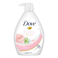 Deals, Discounts & Offers on  - Dove Soothing Rose & Aloe Vera Body Wash Pump Bottle, Go Fresh Nourishing Shower Gel with Refreshing Scent, Skin Prebiotics Formula, Gentle & Mild Body Cleanser
