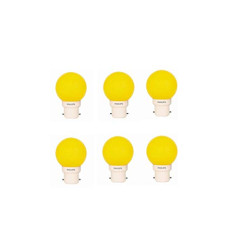 Deals, Discounts & Offers on  - Philips Joy Vision Deco Mini 929000253444 0.5-Watt LED Bulb (Yellow, Pack of 6)