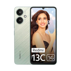 Deals, Discounts & Offers on Electronics - [Use SBI Credit Card] Redmi 13C 5G (Startrail Green, 4GB RAM, 128GB Storage) | MediaTek Dimensity 6100+ 5G | 90Hz Display