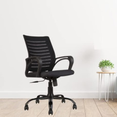 Deals, Discounts & Offers on Furniture - INNOWIN Mini Jazz Ergonomic Office Chair (Black)