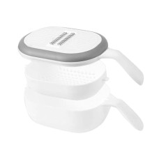 Deals, Discounts & Offers on  - Prime Pick 6 in 1 Multifunction Vegetable & Fruit Cutter with 6 Blades + 1 Peeler | 6 in1 Vegetable and Fruit Chopper with Drain Basket Suitable