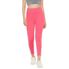 Deals, Discounts & Offers on Women - Clovia Women's High Rise Activewear Tights in Pink