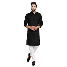 Deals, Discounts & Offers on Men - ashtang Men Plain Kurta