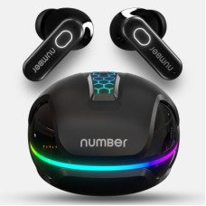 Deals, Discounts & Offers on  - Number Super Buds 999 40dB ANC Gaming TWS Earbuds,4 Mic ENC, 35ms Low Latency,2xPairing Bluetooth Headset(Steel Black, True Wireless)