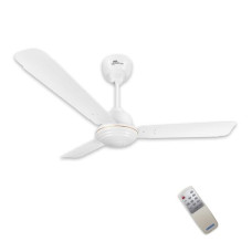 Deals, Discounts & Offers on  - RR Signature (Previously Luminous) Potentia 1200mm BLDC Motor with Remote 3 BLADE Ceiling Fan (White, Pack of 1)