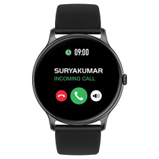 Deals, Discounts & Offers on Electronics - Maxima Max Pro Knight Bluetooth Calling Smartwatch with 44.5MM Round Active Display of 550 Nits Brightness, Voice Assistant, Hr & Spo2 Monitor,30+ Excercise Modes, Inbuilt Games (Black)