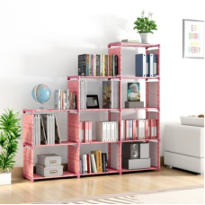 Deals, Discounts & Offers on Furniture - Flipkart Perfect Homes Studio Metal Open Book Shelf(Finish Color - Printed Pink, DIY(Do-It-Yourself))