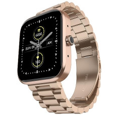 Deals, Discounts & Offers on  - Fire-Boltt Encore Stainless Steel Smart Watch with 1.83 Full Touch Screen Display,240 * 284 PPI, Bluetooth Calling,10-Days Battery Life,IP67 Water Resistant,Upgraded Health Sensors (Rose Gold)