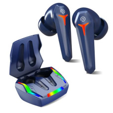 Deals, Discounts & Offers on Headphones - pTron Newly Launched Bassbuds Turbo TWS Earbuds, 40ms Gaming Low Latency, TruTalk AI-ENC Calls, Deep Bass, 45Hrs Playtime, HD Mic, in-Ear Bluetooth 5.3 Headphones, Type-C Fast Charging & IPX5 (Blue)