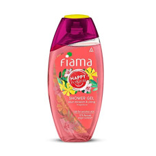 Deals, Discounts & Offers on  - Fiama Happy Naturals Body Wash Shower Gel, Plum Blossom and Ylang, 250ml, Body Wash for Women & Men with Skin Conditioners