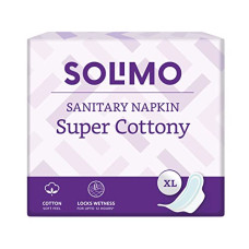 Deals, Discounts & Offers on Personal Care Appliances - Amazon Brand - Solimo Super Cottony XL, 40s x 1 (Pack of 40 Napkins)
