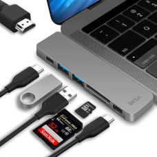 Deals, Discounts & Offers on  - EKSA ET8-India T8 USB Hub (Grey)
