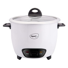 Deals, Discounts & Offers on  - Pigeon by Stovekraft Joy 1.0 SDX 1-Liter 400-Watt Rice Cooker (White)