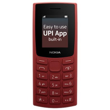 Deals, Discounts & Offers on Electronics - Nokia All-New 105 Single Sim Keypad Phone with Built-in UPI Payments, Long-Lasting Battery, Wireless FM Radio | Red