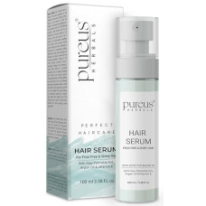 Deals, Discounts & Offers on Beauty Care - Pureus Herbals Hair Serum for Damage Hair, Frizz Free Shiny Hair, Reduce Dandruff with Saw Palmetto, Argan Oil & Vitamin E | Hair Serum