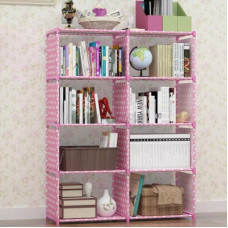 Deals, Discounts & Offers on Furniture - Flipkart Perfect Homes Studio Metal Open Book Shelf(Finish Color - Pink, DIY(Do-It-Yourself))