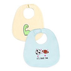 Deals, Discounts & Offers on  - Kidbea 100% Organic Cotton Feeding Infants and Toddlers baby Apron Ultra-Soft Infant Apron Unisex Reusable Bibs