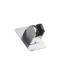Deals, Discounts & Offers on  - Jialto Stainless Steel Self Adhesive Handheld Shower Head Holder, Adjustable Angle Shower Wand Holder, Bathroom Wall Mount Shower Arm Bracket