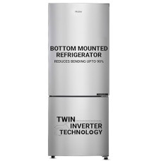 Deals, Discounts & Offers on  - Haier 237 L 3 Star Frost Free Inverter Double Door Bottom Mount Refrigerator Appliance (2023 Model, HEB-243GS-P, Moon Silver, Convertible)