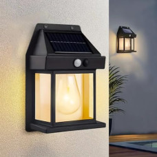 Deals, Discounts & Offers on Outdoor Living  - GIGAWATTS Solar Wall Lights Outdoor Motion Sensor Auto Chargeable Exterior LED Sconce Front Porch Security Lamps waterproof