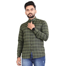 Deals, Discounts & Offers on Men - More & More Men's Checkered Slim fit Casual Shirt