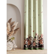Deals, Discounts & Offers on  - Ultimate Trends  Premium Polyester Floral Curtains