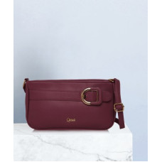 Deals, Discounts & Offers on Bags, Wallets & Belts - Qisa By LavieMaroon Women Sling Bag