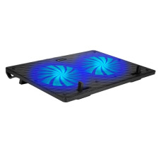 Deals, Discounts & Offers on Laptop Accessories - Zebronics, ZEB-NC3300 USB Powered Laptop Cooling Pad with Dual Fan, Dual USB Port and Blue LED Lights