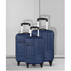 Deals, Discounts & Offers on  - PROVOGUEHard Body Set of 3 Luggage 4 Wheels - Brick- Midnight Blue- Combo Set-3 (30