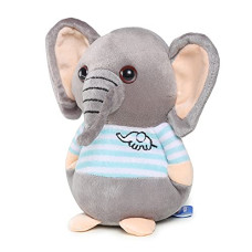 Deals, Discounts & Offers on  - Webby Soft Animal Plush Elephant Toy 20cm, Blue & Grey
