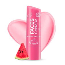 Deals, Discounts & Offers on  - FACES CANADA Color Lip Balm - Watermelon 02, 4.5g | Pink Tint | 12HR Moisture | SPF 15 | Shea Butter, Vitamin C & E Enriched | Hydrating & Nourishing For Dry Chapped Lips | Softens Lips