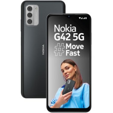Deals, Discounts & Offers on Electronics - [For J and K Bank Credit Card] Nokia G42 5G Powered by Snapdragon 480 Plus 5G | 50MP Triple Rear AI Camera | 6GB RAM (4GB RAM + 2GB Virtual RAM) | 128GB Storage | 3-Day Battery Life | 2 Years of Android Upgrades | SO Grey