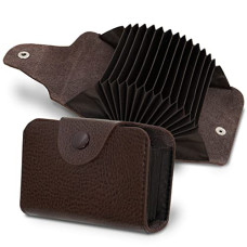 Deals, Discounts & Offers on  - Storite 13 Slots Leather Credit Card Holder Wallet