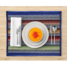 Deals, Discounts & Offers on  - Status Contract Amaze Cotton Blend Tablemats- Dining Room Kitchen Placemats, Machine Washable, Heat Resistant-Set of 2 (30X45 Cms)