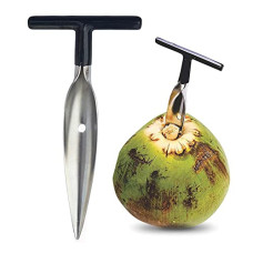 Deals, Discounts & Offers on  - Clazkit Stainless Steel Coconut Opener Tool, Coconut Driller, Coconut Opener Machine, Coconut Opener Knife, Coconut Water Opener- (Pack- 1)