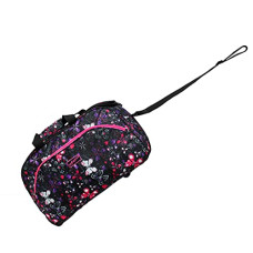 Deals, Discounts & Offers on  - F Gear Mustang 20inch Black Bfly Pink Duffel Bag (3780), Black Pink