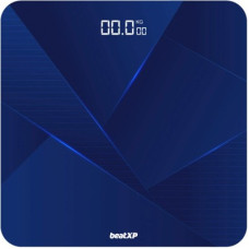 Deals, Discounts & Offers on Electronics - beatXP Gravity Prism Digital Weight Machine with Thick Tempered Glass & LCD Display Weighing Scale(Dark Blue)