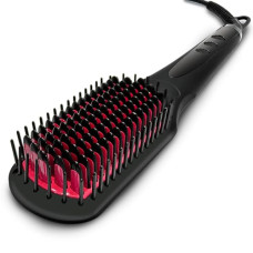Deals, Discounts & Offers on  - AGARO HSB2206 Hair Straightening Brush, 2-in-1 Hair Straightening and Combing, Ionic Technology, Anti-Scald Feature, Temperature Control and Auto Shut Off Function, Black
