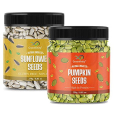 Deals, Discounts & Offers on  - GreenFinity Raw Pumpkin, Sunflower Seeds