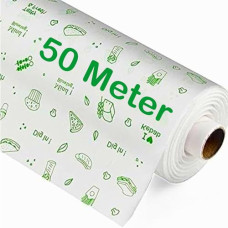 Deals, Discounts & Offers on  - OFIXO 50 Meters Food Wrapping Paper Roll - Premium Non-Stick Butter Wrapping Paper. Food Wrapping Paper, Re-heatable Non Stick Paper, Oven Safe Parchment Paper